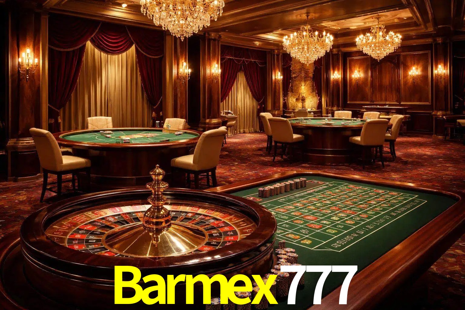 Una escena premium de mesa de casino en vivo con cartas, elementos de ruleta y un ambiente pulido de estudio de transmisión.